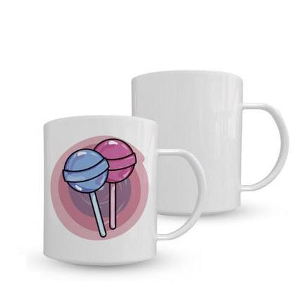 TAZA BLANCA CALIDAD AA 11oz COLOR MAKE