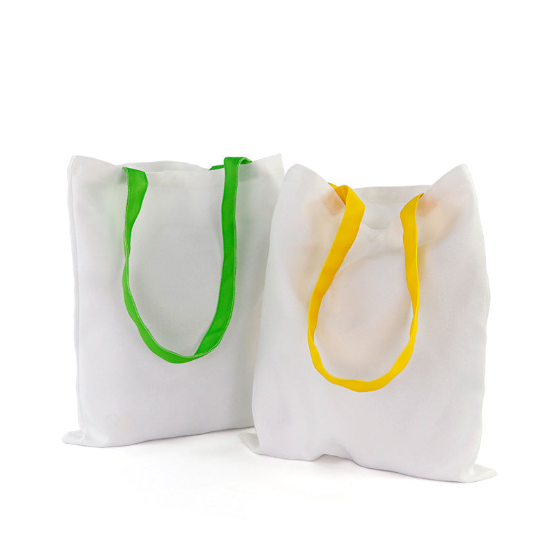 BOLSA CANVA CON ASA DE COLOR SUBLIMABLE