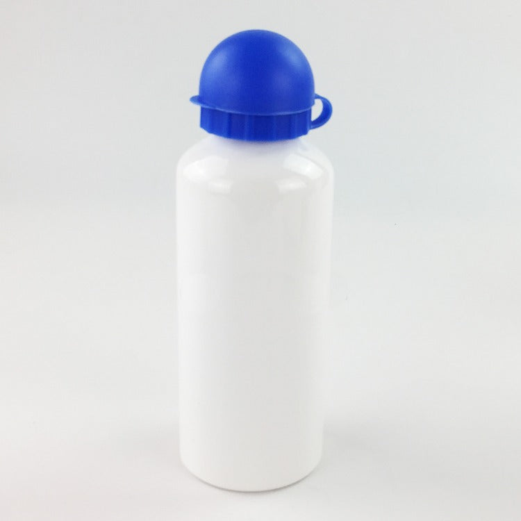 BOTELLA BLANCA "SPORT 2" CON TAPA COLOR 600ml SUBLIMABLE