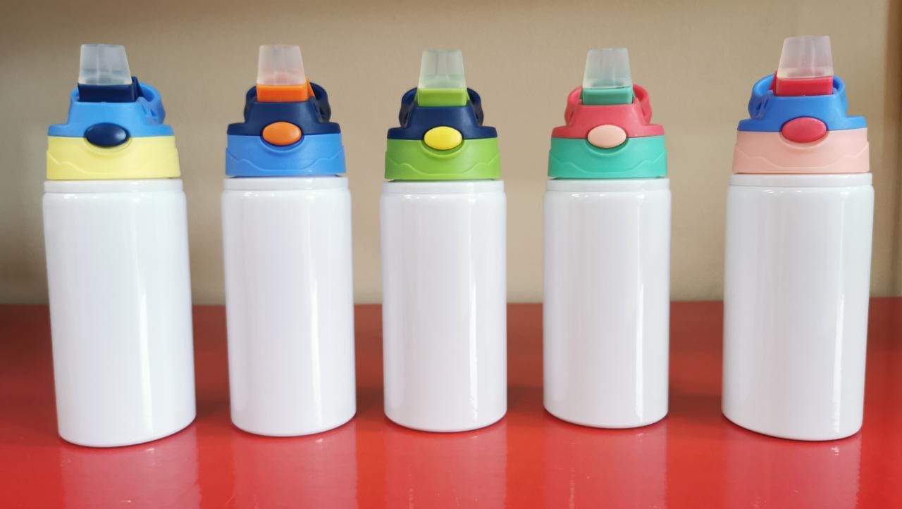BOTELLA DE ALUMINIO DEPORTIVA "INFANTIL W143" 500ml SUBLIMABLE