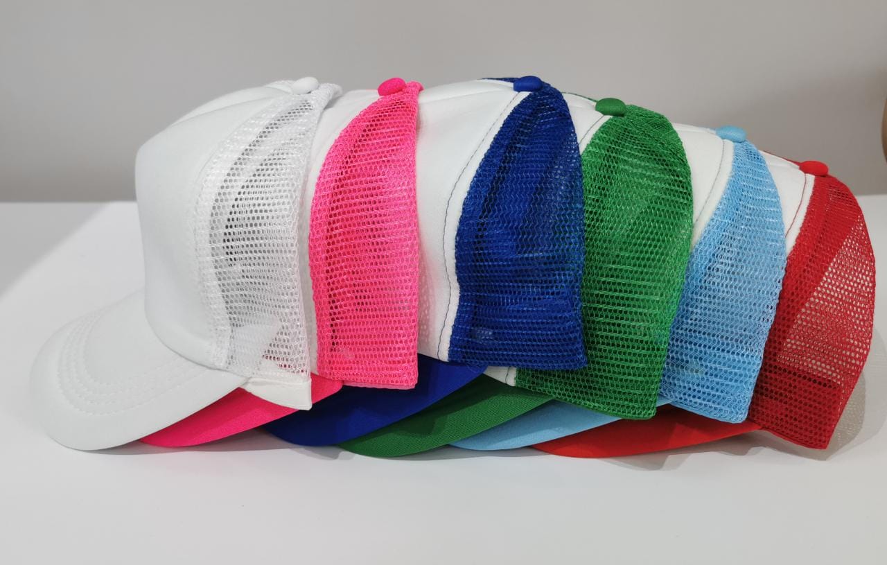 GORRAS MESH COLORES