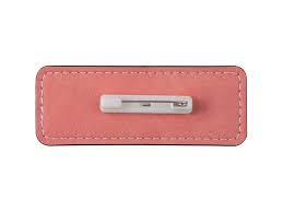 INSIGNIA/ IDENTIFICADOR DE BOTÓN RECTANGULAR CUERO SUBLIMABLE