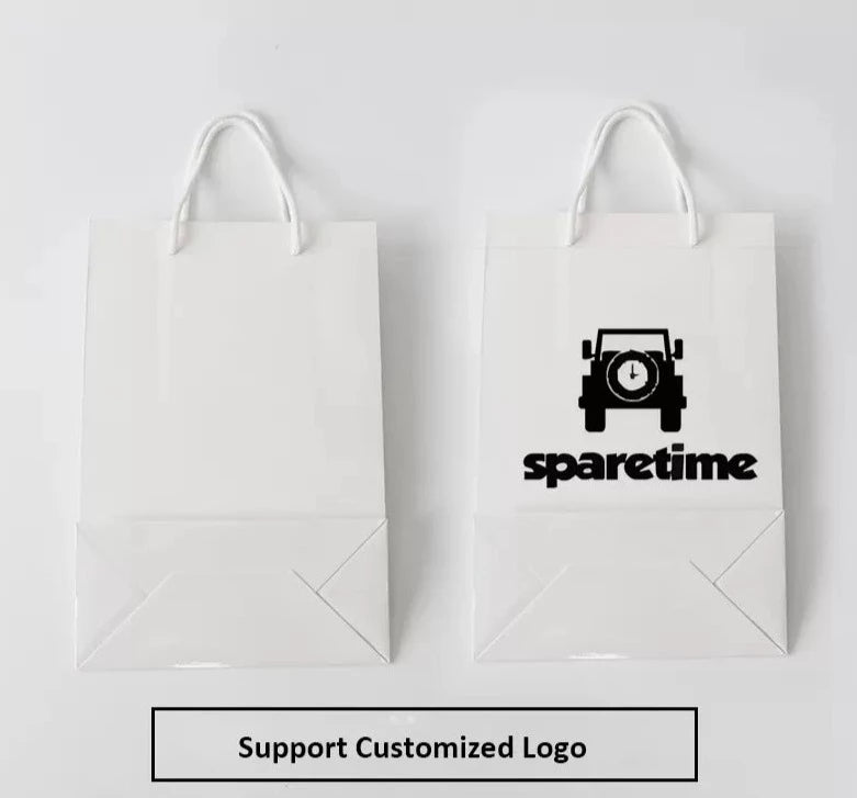 BOLSA GIFT DE CARTON BLANCO CON ASA SUBLIMABLE TAMAÑO A4 A5