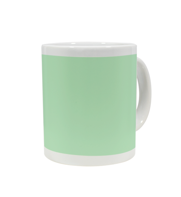 TAZA CON VENTANA FLUORECENTE GLOW IN THE DARK CON CAJA INDIVIDUAL 11oz