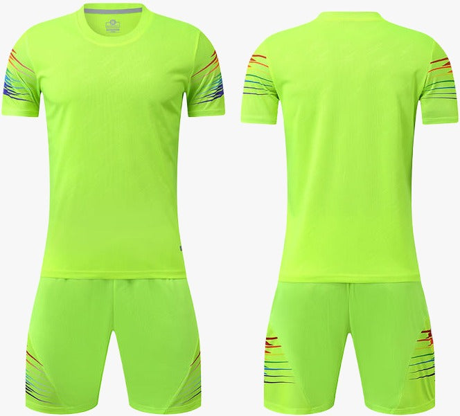 UNIFORME DEPORTIVO VERDE NEÓN SUBLIMABLE