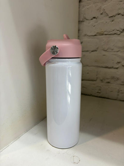 BOTELLA ACERO "BEACH" TAPA COLOR SUBLIMABLE 18oz