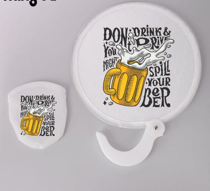 ABANICO CON SUJETADOR 20CM SUBLIMABLE