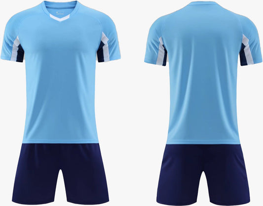 UNIFORME DEPORTIVO CELESTE SUBLIMABLE UA012