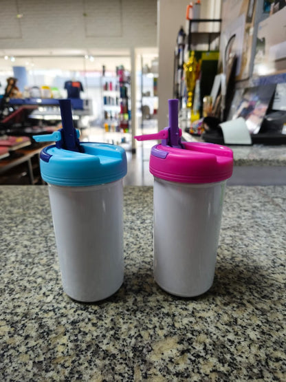 TERMO INFANTIL 350 ML ''BEE''  SUBLIMABLE ACERO INOXIDABLE