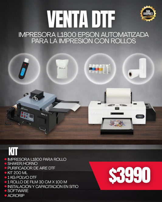 KIT DTF 2.0 (DIRECT TRANSFER TO FILM)
