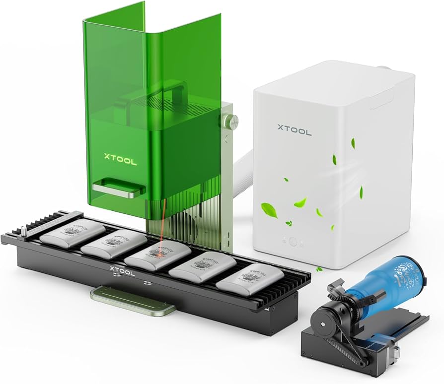 MÁQUINA DE CORTE Y GRABADO LÁSER XTOOL F1