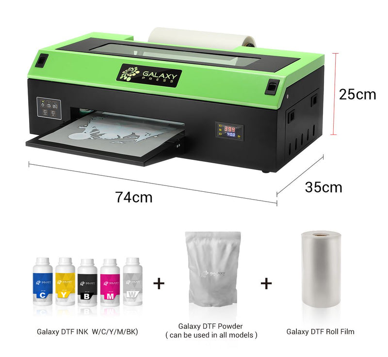 IMPRESORA A3 DTF para Rollo GALAXY