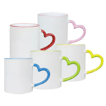TAZA DE CERAMICA 11 OZ ASA/INTERIOR CORAZON