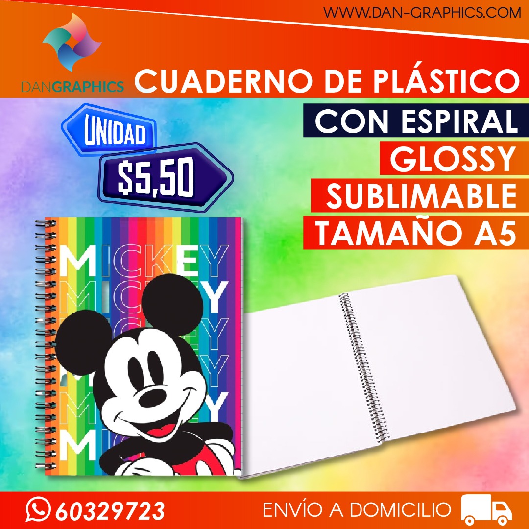 CUADERNO TAPA PLÁSTICA HOJA RAYADA A5