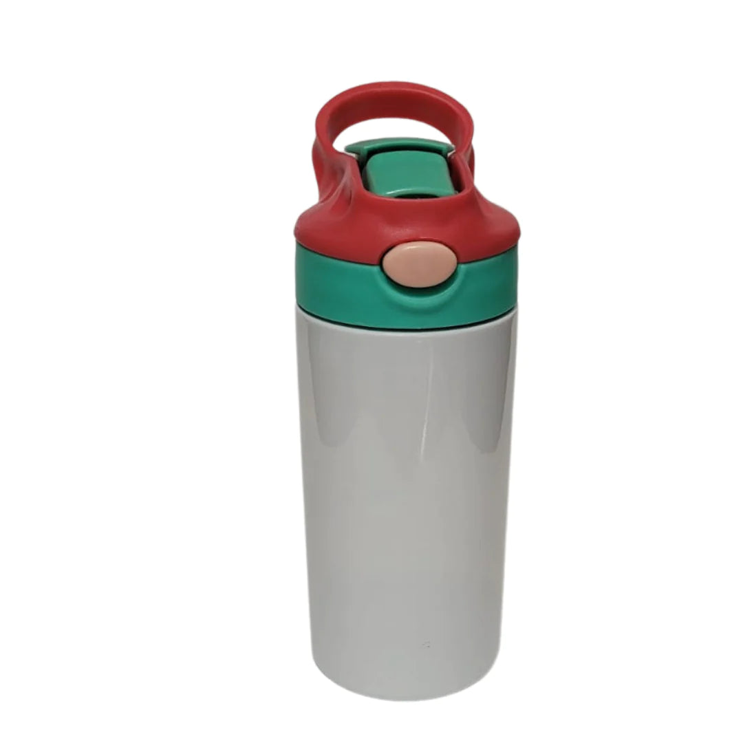 BOTELLA INFANTIL DE ACERO INOX DOBLE PARED SUBLIMABLE 12oz