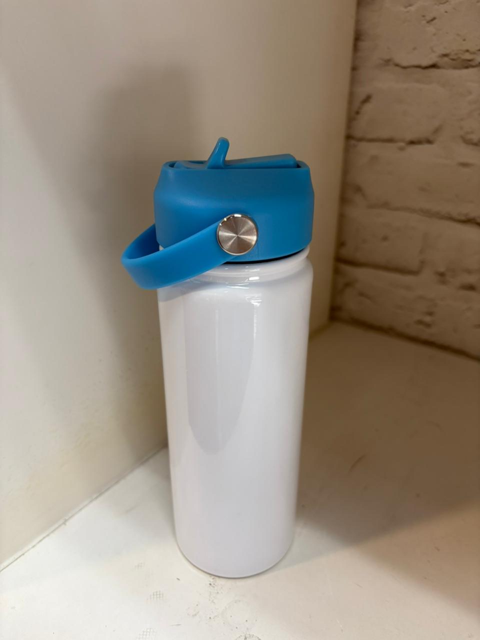 BOTELLA ACERO "BEACH" TAPA COLOR SUBLIMABLE 18oz