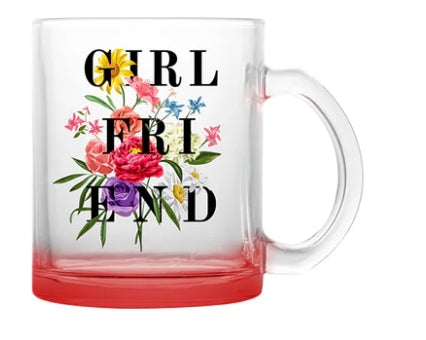 TAZA TRANSPARENTE BASE COLOR 11 OZ SUBLIMABLE