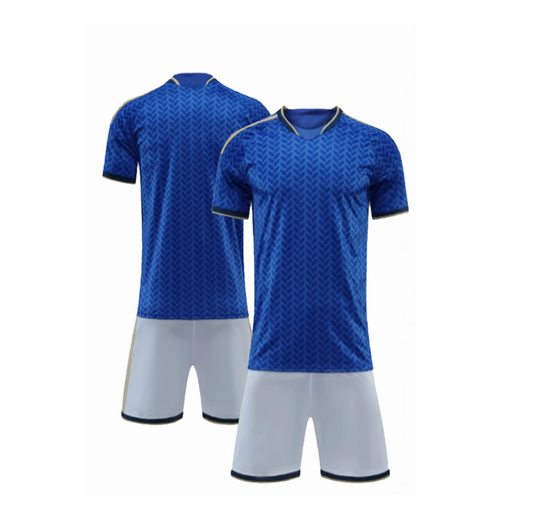 UNIFORME DEPORTIVO NIÑOS AZUL-BLANCO SUBLIMABLE UK022