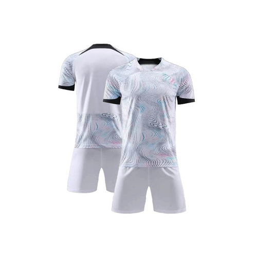 UNIFORME DEPORTIVO NIÑOS BLANCO SUBLIMABLE UK007