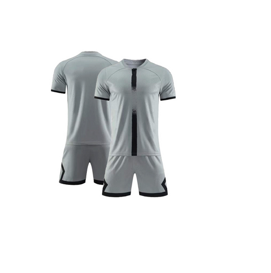 UNIFORME DEPORTIVO NIÑOS GRIS SUBLIMABLE UK011