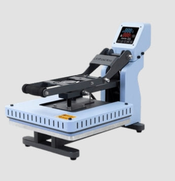 PLANCHA 38*38 cm ''CRAFT EXPRESS CELESTE'' AUTOMATICA CON GAVETA