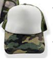 GORRAS MESH  SUBLIMABLES DE COLORES