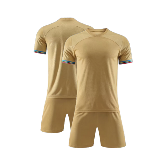 UNIFORME DEPORTIVO DORADO SUBLIMABLE UA006