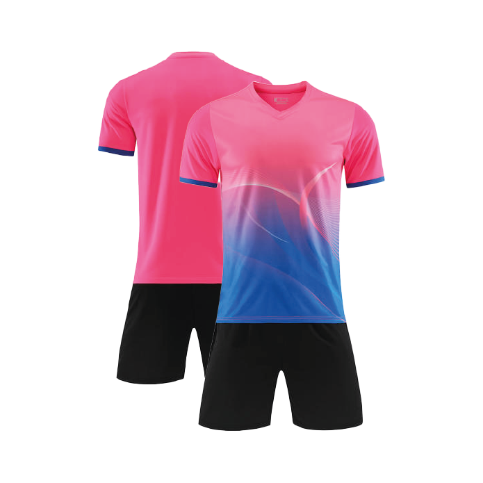 UNIFORME DEPORTIVO ROSA Y AZUL SUBLIMABLE UA017 – DAN GRAPHICS