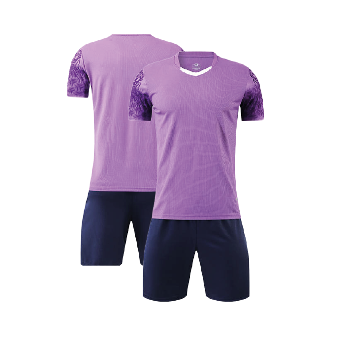 UNIFORME DEPORTIVO MORADO BARNEY SUBLIMABLE UA024