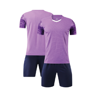 UNIFORME DEPORTIVO MORADO BARNEY SUBLIMABLE UA024