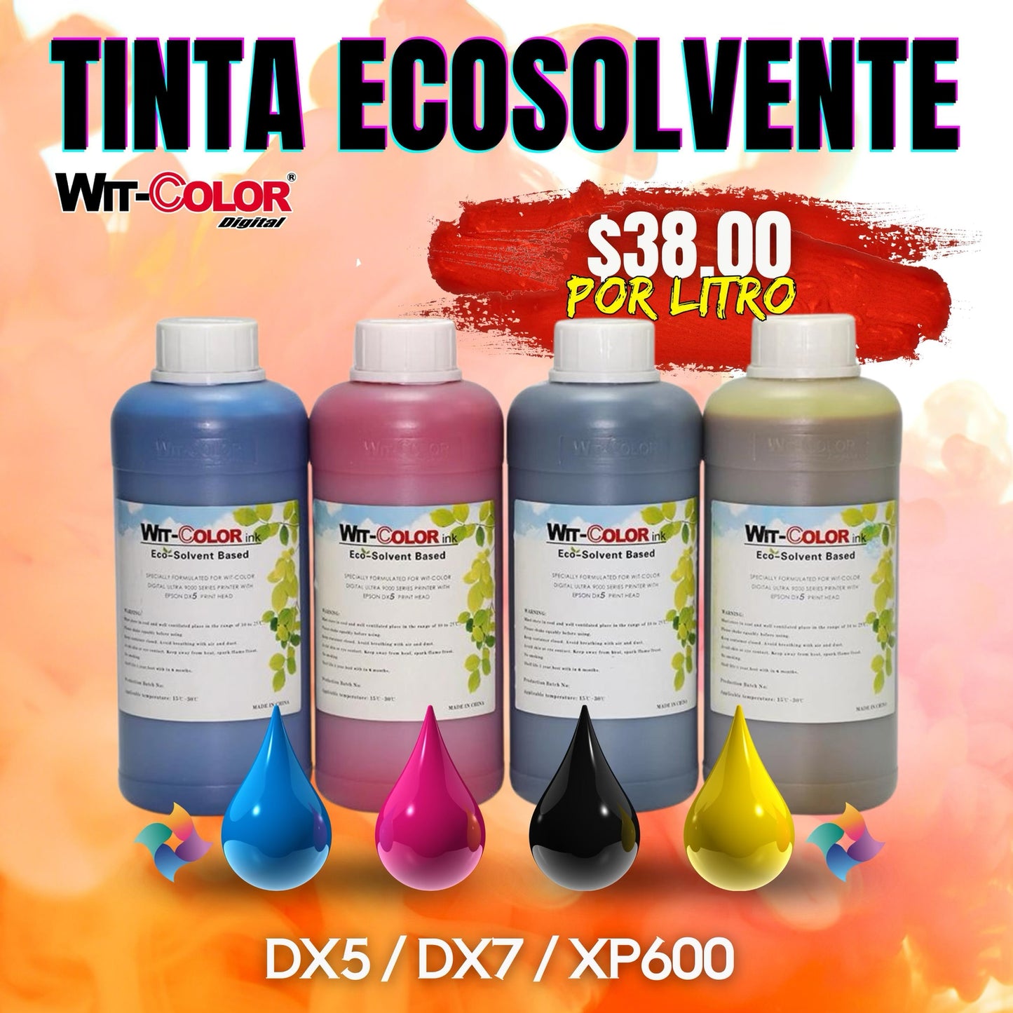 TINTA ECOSOLVENTE