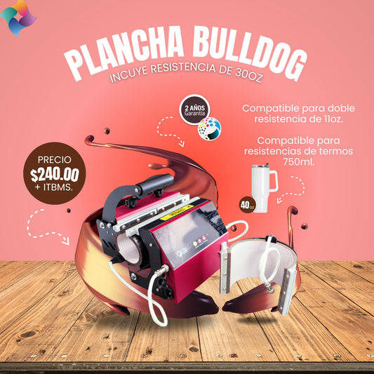 PLANCHA DE TAZAS BULLDOG