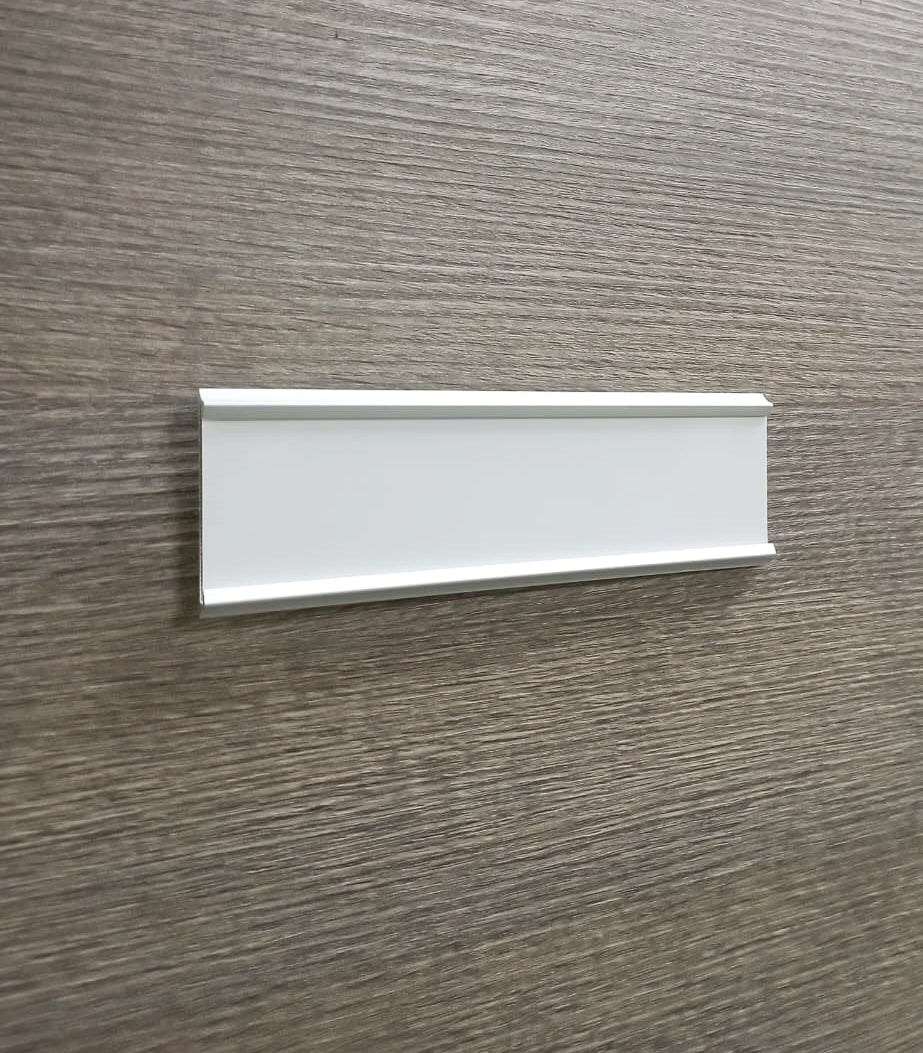PLACA IDENTIFICADORA PUERTA 20X6 cm SUBLIMABLE