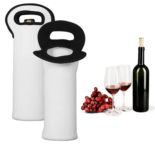 BOLSA PORTA VINO DE NEOPRENO 16.5x36.3cm SUBLIMABLE