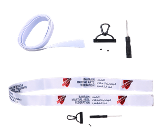 PORTA GAFETE LANYARD PREMIUM 90cm SUBLIMABLE