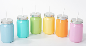 MASON JAR FULL COLOR 15oz