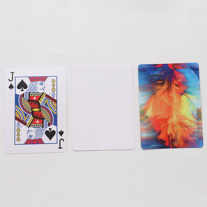 JUEGO DE SET CARTAS/NAIPES ONE SIDE SUBLIMABLES