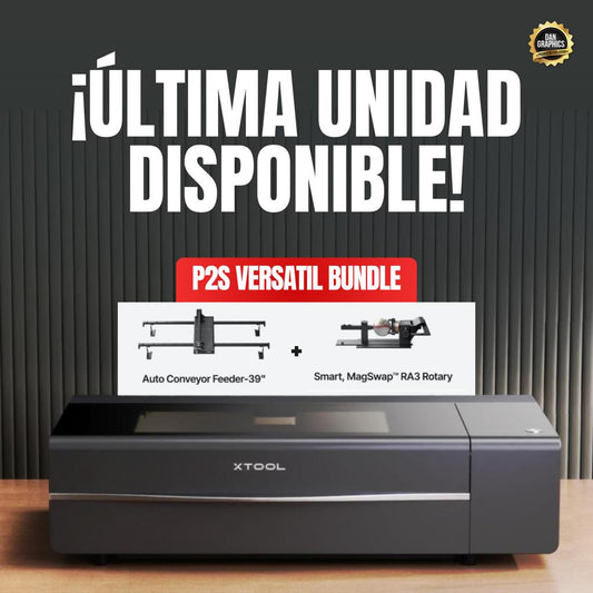 MAQUINA DE CORTE Y GRABADO LASER  XTOOL PS VERSATIL BUNDLE