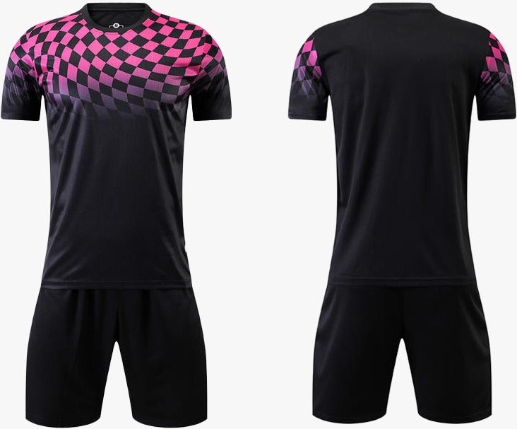 UNIFORME DEPORTIVO NEGRO SUBLIMABLE UA023