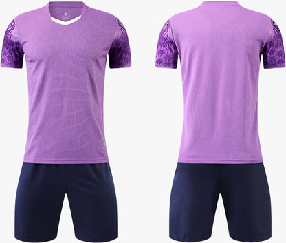 UNIFORME DEPORTIVO MORADO BARNEY SUBLIMABLE UA024