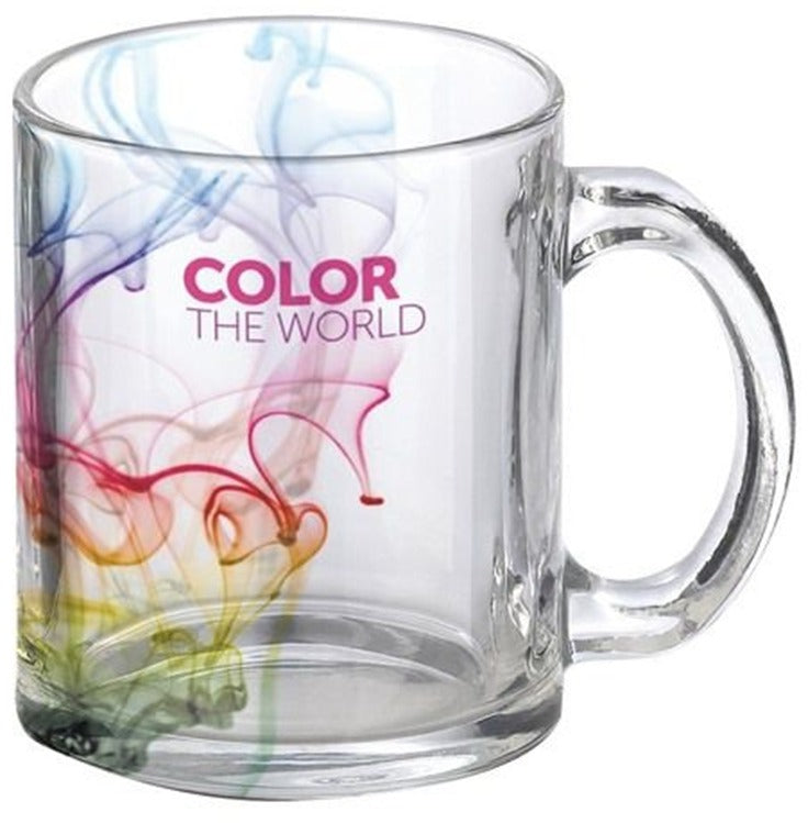 TAZA TRANSPARENTE 11 OZ SUBLIMABLE