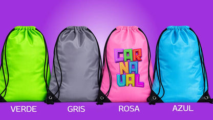BOLSO/MOCHILA DEPORTIVA SUBLIMABLE 34x42 cm