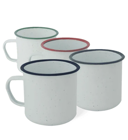 TAZA PELTRE CON BORDE DE COLOR 11oz