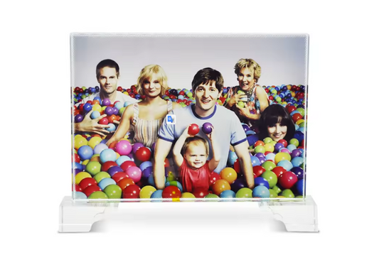 PORTARETRATO-TROFEO ''REINA'' CRISTAL (25x20.5x2 cm ) SUBLIMABLE