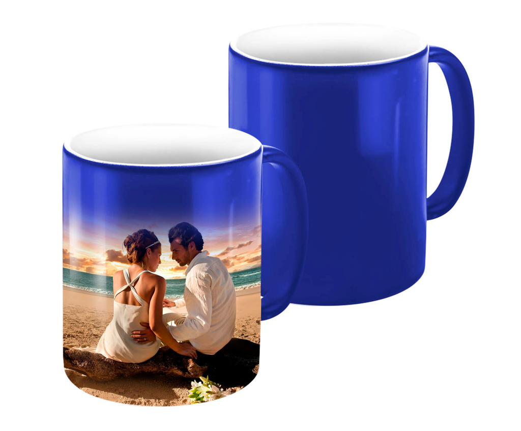 TAZA MÁGICA AZUL O ROJA 11oz