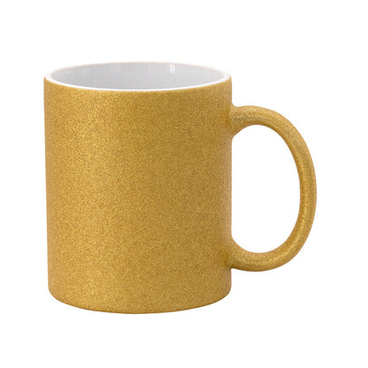 TAZA GLITTER CON CAJA INDIVIDUAL 11oz