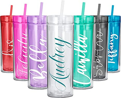 SKINNY TUMBLER DE ACRÍLICO 16oz