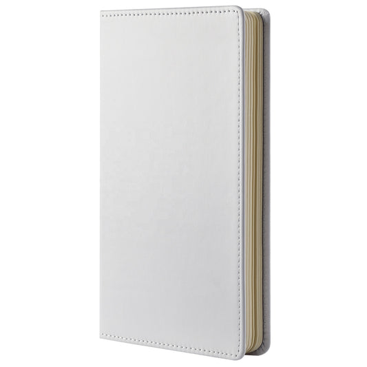 CUADERNO SEMI CUERO PU HOJA BLANCA