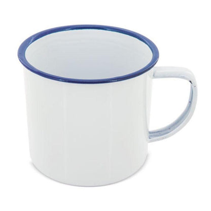 TAZA PELTRE CON BORDE DE COLOR 11oz