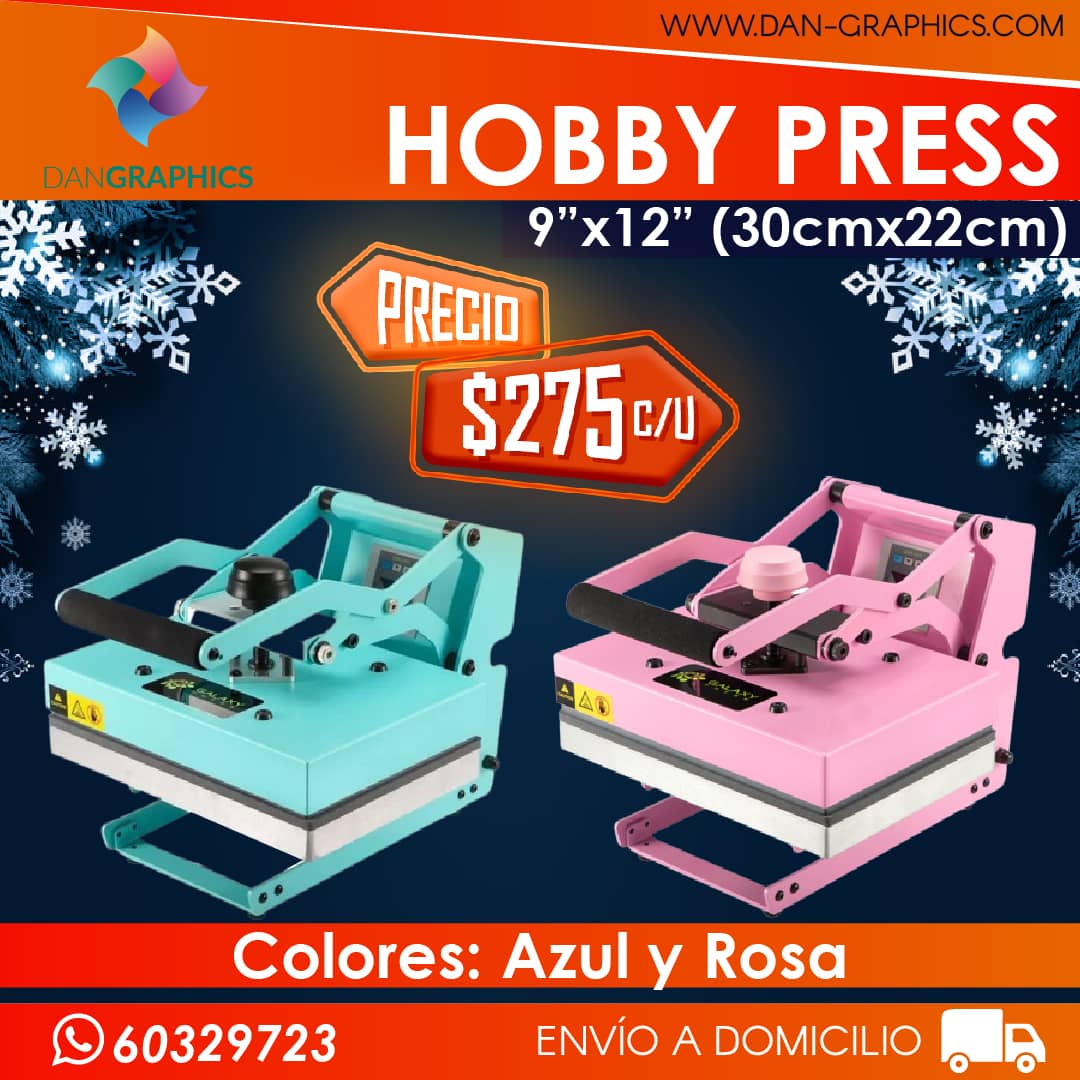 PLANCHA PLANA HOBBY PRESS 9x12"